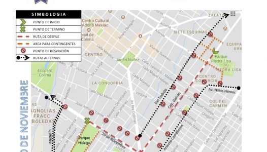 Habrá operativo vial en la capital por desfile del 20 de noviembre -